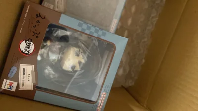 手办到了非常可爱，这次的包装依旧很好打包的很棒，箱子厚厚的气泡纸也多，物品完好无破损，连续几单体验都非常好，积分抵运费的活动很很划算！喜欢  #挖煤姬      