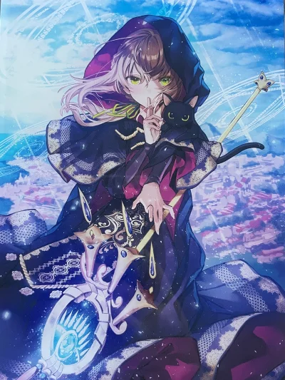 在骏河屋挖到了还算好价（和原价差不多的）绝美亚克力板………很难想象p1是实物原图直出………真的绝美………还在煤炉切了大概还算好价的冰箱贴