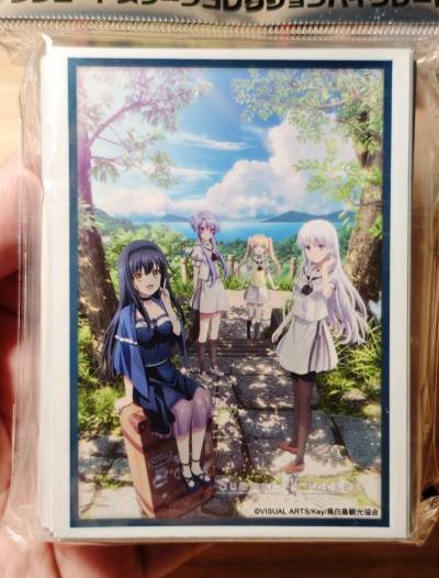 收到从日本海淘来的《夏日口袋》卡套啦！阳光般的包装仿佛带着海风的气息，拆开瞬间心情都明亮起来。卡面清晰，品相完美，每一张都像从动画里直接走出来。物流快得惊喜，打包也超级用心！这次购物体验满分，快乐值直接拉满！已经开始期待下一次邂逅啦～