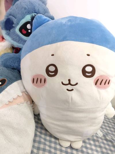 我的小八宝宝，终于跨海来见我啦！
软fufu的手感，心空了的表情?
每天看到都会被治愈到～
以后请多多指教，我的互联网电子小棉花！
（买了三只两只送了朋友，喜悦分享中~~）