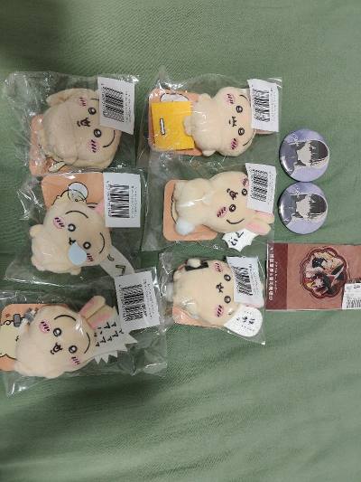 切了一些乌萨奇的玩偶和其他IP的谷子，走的竹蜻蜓，速度还是不错的，谷子拿到手状态也很好，下次还会继续使用任意门的