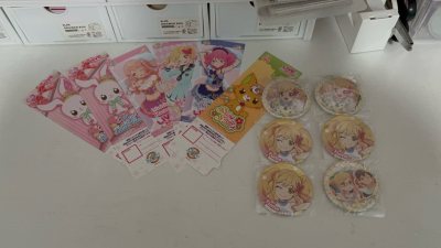 挖煤姬特别给力，好价切了好几个！开心！挖煤姬好！樱花妹也好！送了好多点歌纸！吧唧状态也都很完美！开心！