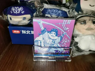 陆陆续续从骏河屋买到很多黄金神威周边，几乎收集齐了所有阿希莉帕的毛绒，冷门番的谷子海淘价格真的非常低，比国内种类多还便宜