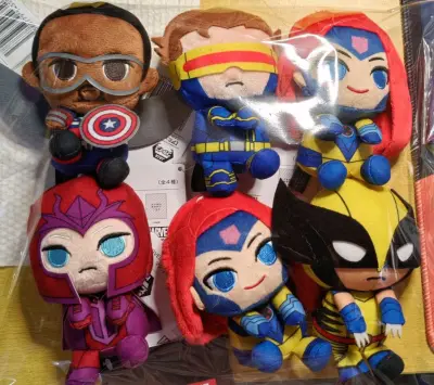 我的X战警们终于漂洋过海回来啦！一个都没有少，和宣传图一样可爱☺挖煤姬非常好用，我下单到收货只花了1个月左右，速度比一些拼团还要快。包裹完好，没有一点损伤。推荐大家使用！