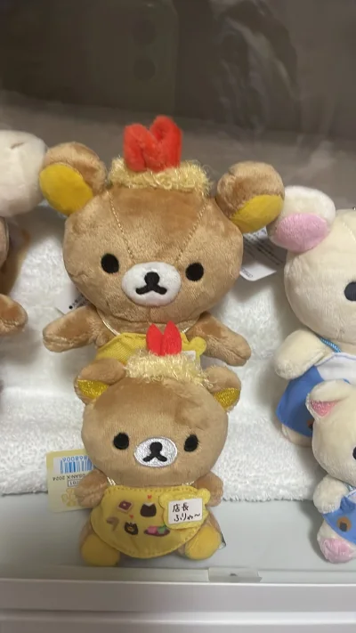 切到了角落生物梦情熊猫车手玉 轻松熊店长手玉挂件 情人节玫玫挂件 选择了竹蜻蜓plus 合单到收货半个月 到货没有损伤 