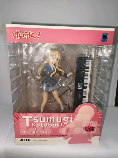 挖煤姬日淘好运爆棚！ALTER的轻音少女琴吹紬手办超惊艳，制服造型精致还原，电子琴细节拉满！眼镜厂寿司服轻音全套粘土人也完美入手，二次元收藏狂喜！