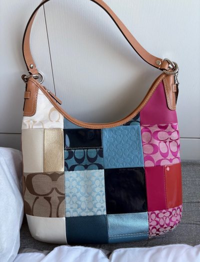 海淘惊喜！Coach限量拼色hobo包，复古又独特，这波入手太值了