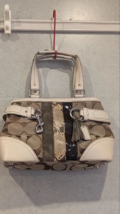 拆开快递时指尖都带着期待，两个包包比图片里更让人心动——皮质软乎乎却挺括，细节走线藏着满满的精致感。一个通勤装电脑刚好，一个周末背去喝咖啡超搭，每次摸到都忍不住想，这份跨越山海的喜欢，也太值啦！