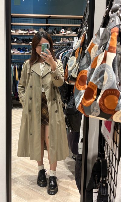 首次切煤大惊喜?收获绝美Burberry中古风衣～