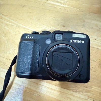 挖煤姬淘到99新佳能G11，太香了！