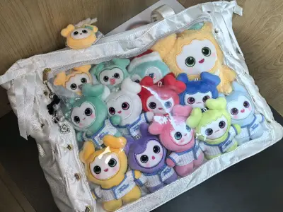 特别特别可爱的lovely包装也很好！！到了国内之后物流超级无敌快！！展示萌物中∽∽卖家也发货超级快∽∽总之特别好的一次购物体验