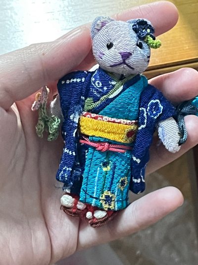 好可爱的和服玩偶！
