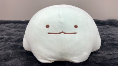 最最期待的快递到了，拆开看到如此可爱的进化A水龙宝，手感超好，rua得停不下来！！还有压缩成三体人的水孔哈哈哈，压缩包装真的好～