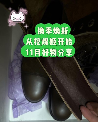 从图片中就可以看出来，这是一双非常有质感的鞋子，这双鞋子来自挖煤姬。挖煤姬是一家专注于海淘的平台，上面有很多的商品可以供自行选择他家的售后服务以及物流速度都特别的有保障，客服回复消息也非常快，打包商品也非常的仔细