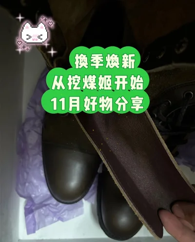 从图片中就可以看出来，这是一双非常有质感的鞋子，这双鞋子来自挖煤姬。挖煤姬是一家专注于海淘的平台，上面有很多的商品可以供自行选择他家的售后服务以及物流速度都特别的有保障，客服回复消息也非常快，打包商品也非常的仔细