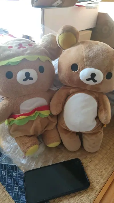 赶上日亚折扣，自己海淘全新的熊比拼团代购还要便宜，也不用担心是假货或者二手货，超级开心！熊熊真是萌死啦！