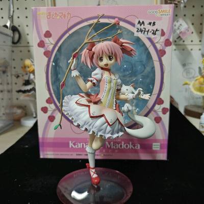 刚开始成为魔法少女，一切也没有那么破碎呢？为数不多的小圆开心表情的手办，身穿飘逸粉裙，手勾万恶の丘比，拿上魔弓感觉小圆可能会走出六亲不认的步伐[暗中观察R]感谢任意门，再一次淘到好宝贝