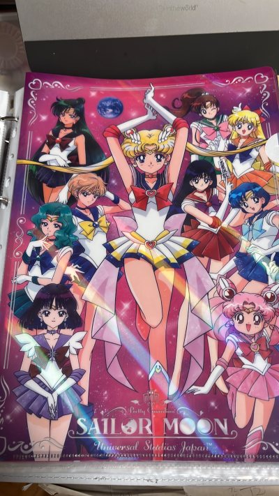 美少女战士 usj文件夹开箱