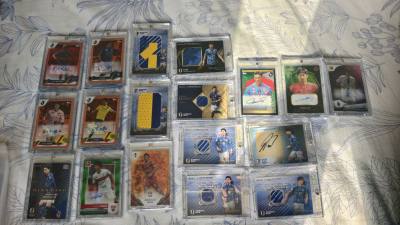 日本球星卡制作太精美了，尤其是物料卡，让我感觉和自己喜欢的球星进了许多！当然，球星卡价格也不便宜，要吃土了?