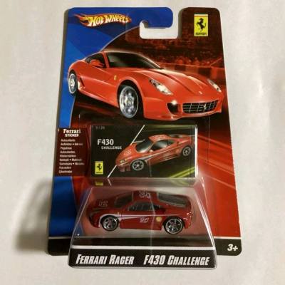 这款风火轮法拉利F430 Challenge太绝了！经典红涂装+赛车标识，细节还原赛道神韵，还附赠贴纸，法拉粉一眼沦陷，摆柜直接拉满超跑竞速氛围！