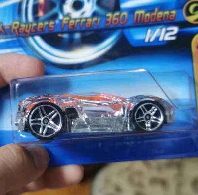 这款法拉利360透明车太惊艳！X-Raycers系列半透车身露机械细节，橙银撞色炫感拉满，超跑轮廓精准还原，摆柜自带科技竞速格调，收藏党直接狂喜！