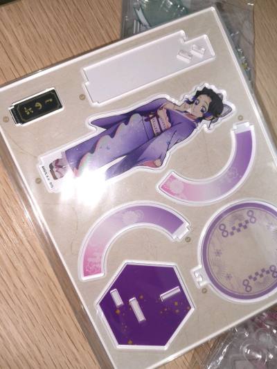 切煤好物分享！这次买到了蝴蝶忍的天空树立牌，可以凑成共鸣了。走的挖煤姬竹蜻蜓，没有被税的风险~整体物流速度和上次持平，正常通关后国内邮配送也很快！体验不错 