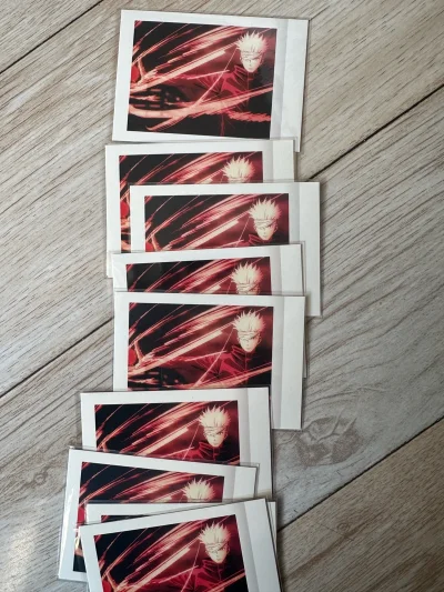 十张拍立得 好帅 还是好价 看起来很养眼 摆阵必备 超级好看 忘记什么时候切的了 好久了吧…五条悟你好帅.