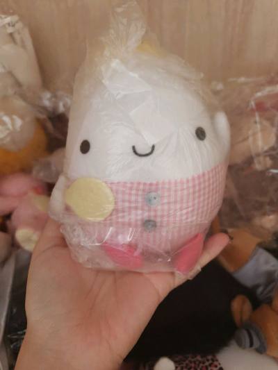 收到了一只鸡蛋仔 保存很好身体满满颗粒!走了竹蜻蜓，时效快 安全不丢件，而且包税运费便宜!很推荐如果走小东西的话!