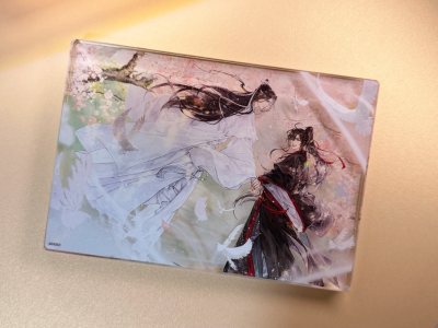 这次AGF限定的亚克力砖没有常规砖头的厚实，仍做到了景深效果，意境深邃，氛围感拉满～强推此砖！但是场贩限定，场贩已经切了不补，我从挖煤姬抢到了算是好价的～开心～用app在煤炉爽切～还打了折扣～