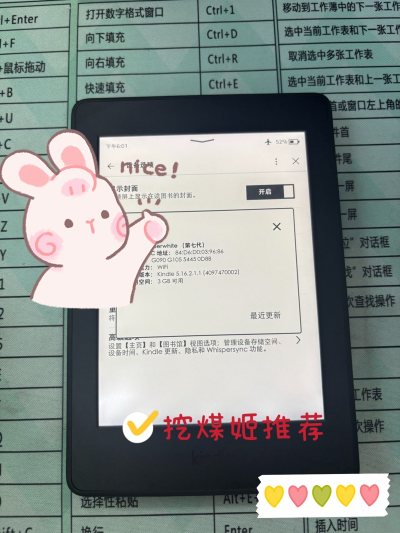 挖煤姬淘来的阅读器，卖家标错了型号，真是超级大好价！！还有15得原壳，合单收到了，走的ems航空路线，速度很快，合单隔天就发出来了！！没有被税～