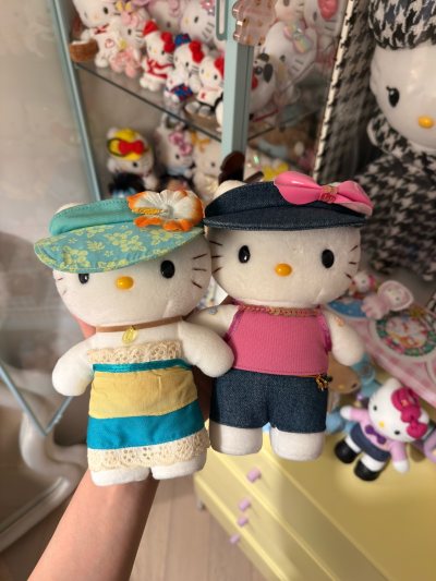 ?️度假风kitty跟我的海豚公仔??