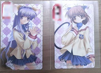 挖煤姬淘日系古早周边也太靠谱了！冲着CLANNAD的古河渚、藤林杏、一之濑琴美电话卡套装下单，没想到能淘到带小台纸的完整款～ 商品描述和实物完全一致，3张电话卡印刷清晰无划痕，台纸也保存得超完好，满满的情怀感！平台代拍高效，费用明细一目了然，物流速度比预期快，包装严...