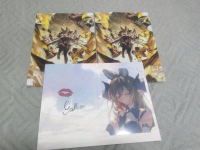 第三次用任意门买谷子，配送的很快，竹蜻蜓又便宜包装又好，碧蓝幻想的谷子都很好看，客服解决问题也很快，很好的体验