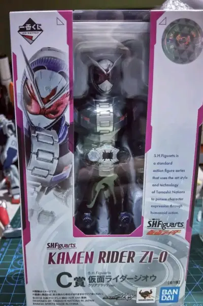 这次入的是万代一番赏shf彩透时王，个人感觉彩透的时王比较好玩。不过时王的配件正常不多，感谢挖煤姬给我机会淘到这款一番赏shf，希望挖煤姬越做越好！！！