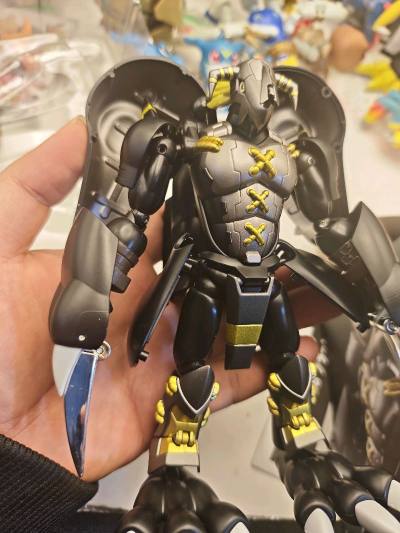 今天收到数码宝贝模型玩具，变形玩具，超进化魂系列玩具，相当赞啊，哈哈，变形顺畅，给力，任意门yyds,还会继续支持！