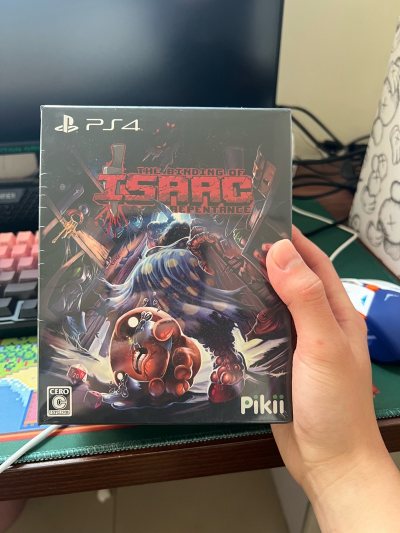 很好的以撒 这使我的ps旋转 
又到了一大箱想要的游戏 太开心啦
物流快捷 东西成色很棒
感谢任意门带来如此良好的购物体验