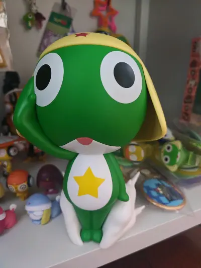 童年回忆Keroro军曹，就是这个傻瓜青蛙激萌！
新欢旧爱一起安全到家真的超满足
每天和萌物在一起才有勇气面对上班
感谢挖煤姬带我无痛切煤