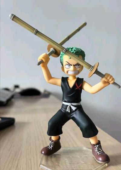 偶然的机缘下知道了任意门这个平台，然后就开始了我多年的收藏之路。暂时都是购买些小玩意和手办。用了很实惠的价格买到这个pop小索隆，造型很棒。赞。