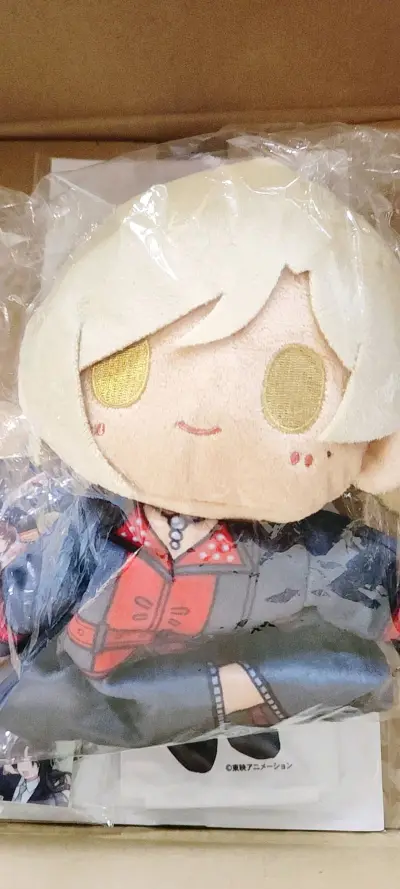 蹲到四件好价攒一箱回来喽，不到300的未拆rupa手偶，加上前售券废卡也不到250的第三弹立牌，用积分抵扣完邮费走EMS才30+，就算加上100的关税也还算好价。
我每次都保留原包装，因为拆日本卖家的包装很有趣，他们还没有形成固定的包装通识，包的五花八门，还有拿宜家...