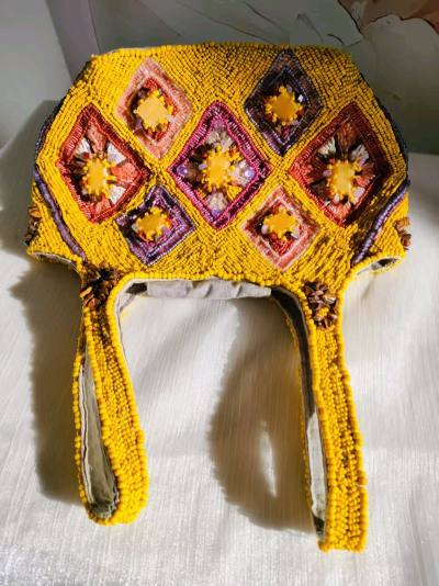 超喜欢这明黄色的菜篮子