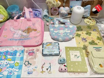 又在挖煤姬淘到了许多可爱小物，特别喜欢玉桂狗挂绳和龙猫的小包，价格便宜外观可爱，挖煤姬真是一个不错的软件！