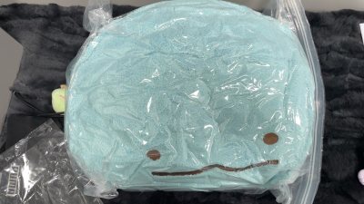 这次很多新玩意儿！有超大的水龙宝圆形抱枕，樱花妹包得很好还抽真空了！然后天秤座水龙也蛮稀有的，还有水族馆锤头鲨set