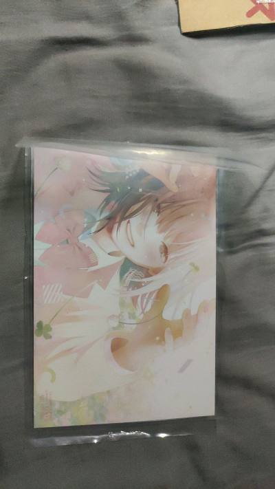 看完漫画后久久不能平复，在挖煤姬上淘到这张心之程序的相卡真的很开心，感谢挖煤姬，包装很严实，物流也是正常送达