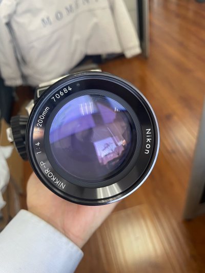 Nikkor-p 1:4 f=200mm