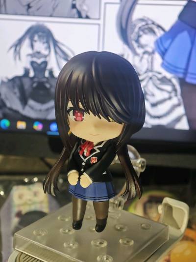 第n次用挖煤姬啦，这次买的狂三粘土人终于到啦，是常服款，蹲了许久终于买到了，非常萌!用的ems路线也是一周就到了，用了积分抵扣运费，省了快1000日元了。