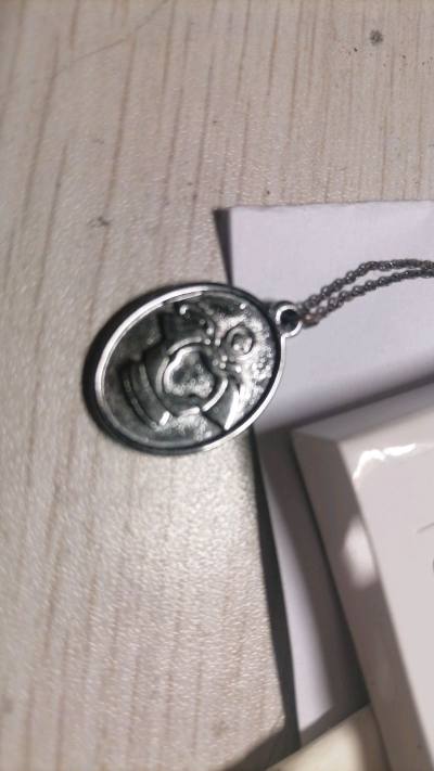 商家发货快，包装也很完美，商品状态保存完好，项链上的图案是焰魔的灵魂宝石，总之很美丽的项链，就是不知道是何时的产物ヾ(๑╹ヮ╹๑)ﾉ”