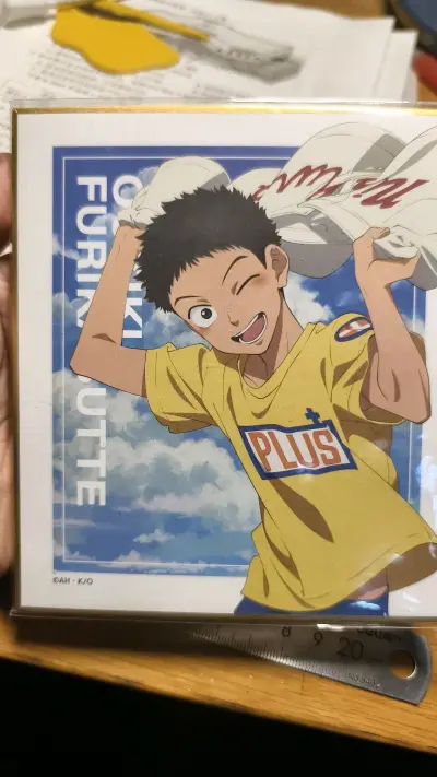 一直很喜欢王牌投手振臂高挥这个番，突然想买关于这个的周边，但是在其他平台上这个柄图的价格十分昂贵，还好，在挖煤姬这个app上成功低价购入，而且商品保存的非常完好，真的很惊喜，以后会经常来这里代购的！！！！