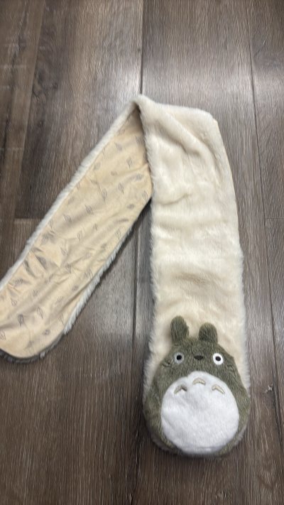 龙猫围巾太可爱啦~