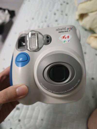 第一次使用海淘，购买了这款拍立得mimi7s  快递体验感还可以到货速度还挺好，新人优惠力度还不错，就是我自己买了台坏机 这是比较难受