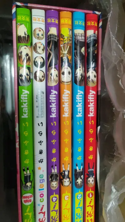 这次是三本psp攻略集，一套轻音少女漫画，还有一个俺の妹的漫画某部的限定
攻略没什么说的，很古早，帮我打psp游戏用的
轻音少女漫画想要好久了，终于拿到了原味ദ്ദി˶•̀֊•́)✧
あやせ也很可爱呢₍^˶ ╸?  ╸˵^₎⟆